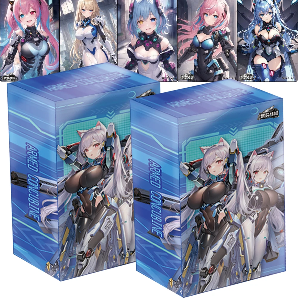 

Goddess Story Cards Armed Singer Series Anime Genshin Impact Girl ACG Mechanical Cyber Style Rare Cards Fans Collectibles Gifts