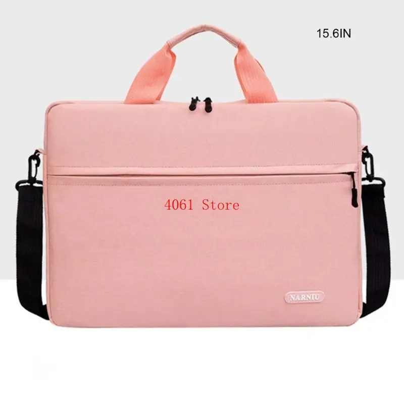 Bolsa portátil 15,6 pulgadas con mano hombro computadora con maletín transporte