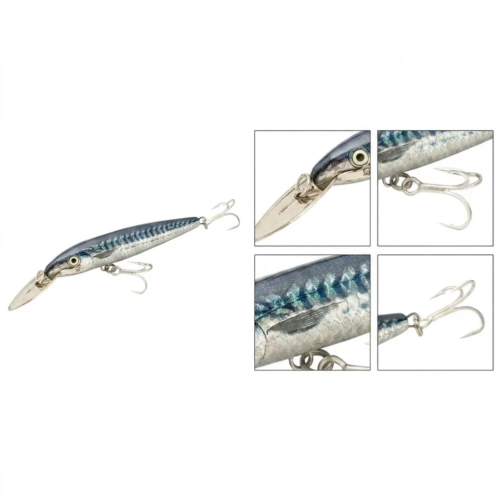 Minnow Style Saltwater Lure 10.5cm Trolling Bait with Built-in Gravity Ball for Enhanced Casting and Fish Attraction