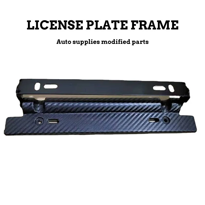 

Рамка для автомобильного номерного знака модные автомобильные модифицированные детали кронштейн для номерного знака автомобильные принадлежности ABS рамка для номерного знака