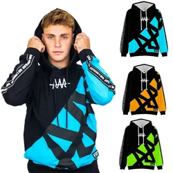 Sudadera con capucha para hombre y mujer, Merch Jersey de manga larga con Logo, Color azul, naranja, verde y rosa, estilo harajuku