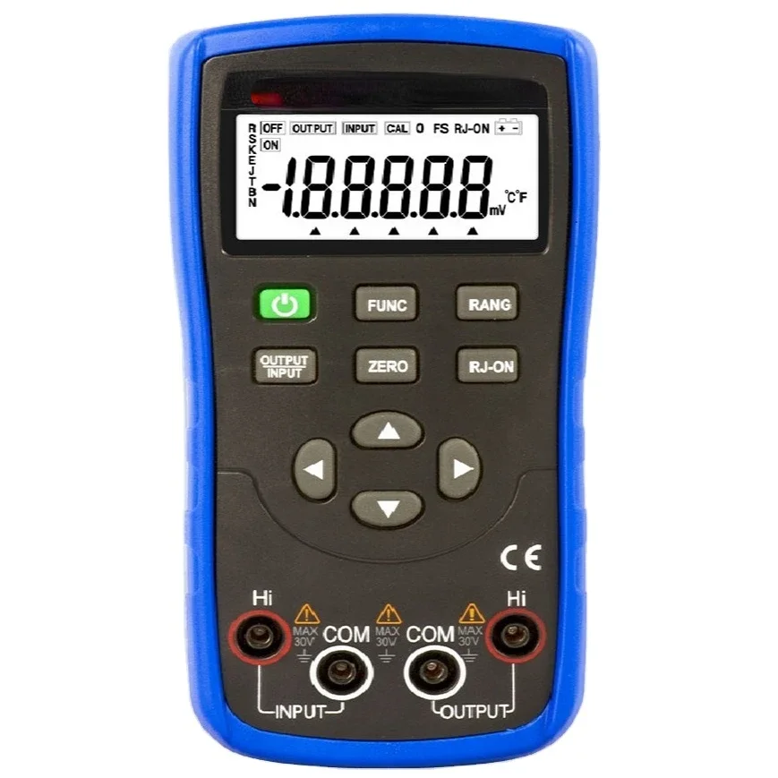 

Thermocouple Calibrator Imput And Output Source 8 Types Of Thermocouple Measurement (R/S/K/E/J/T/B/N)