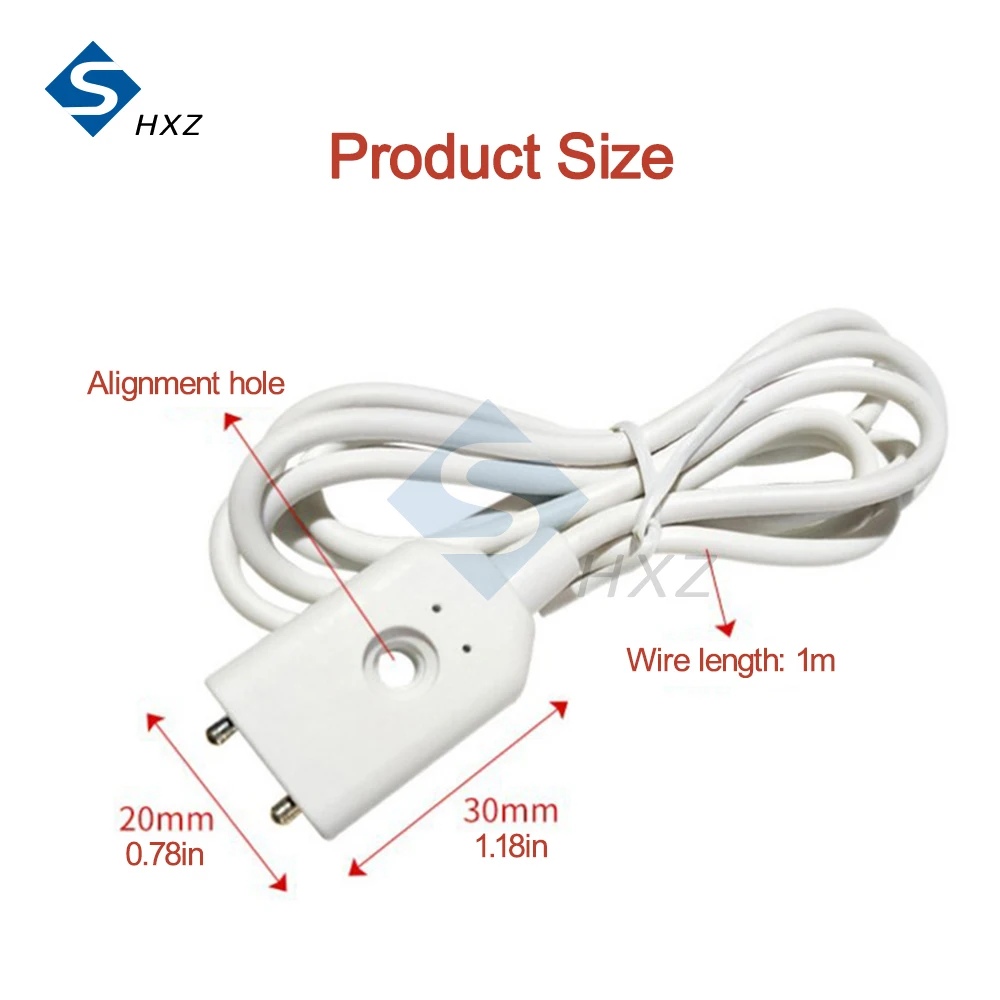 12V 24V 스마트 물 경보 센서 유선 누수 센서 주방 싱크 누수 경보 욕실 Kitch 용 1/2/3/3.5 미터 케이블