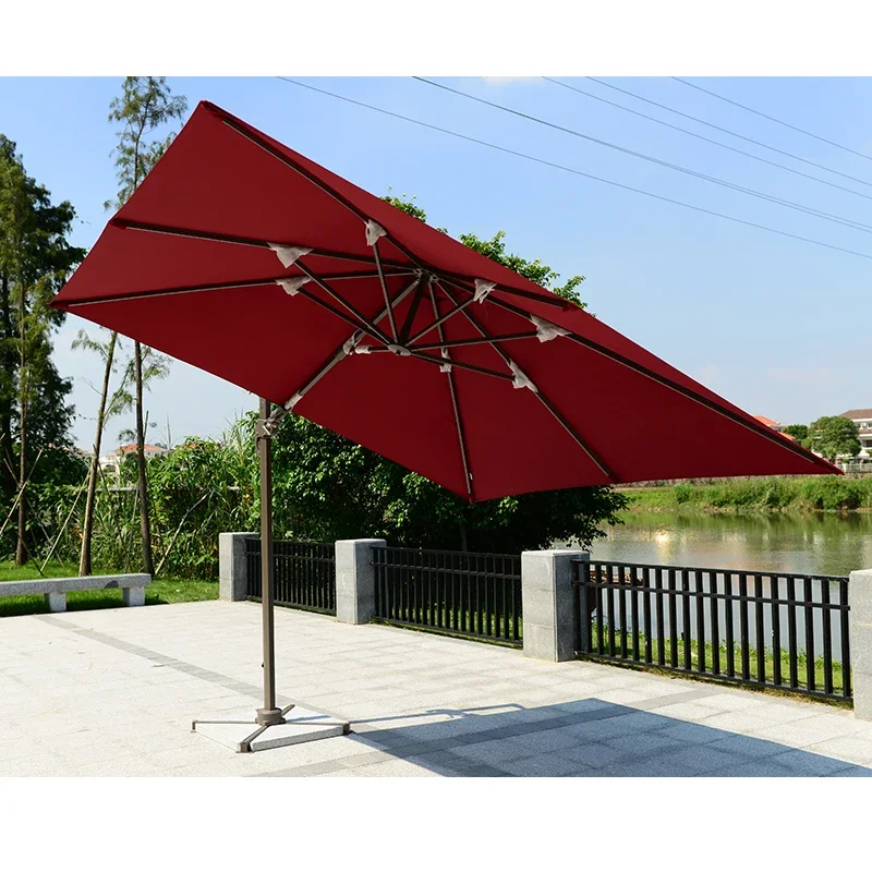 Customized outdoor umbrella square umbrella tent outdoor large umbrella