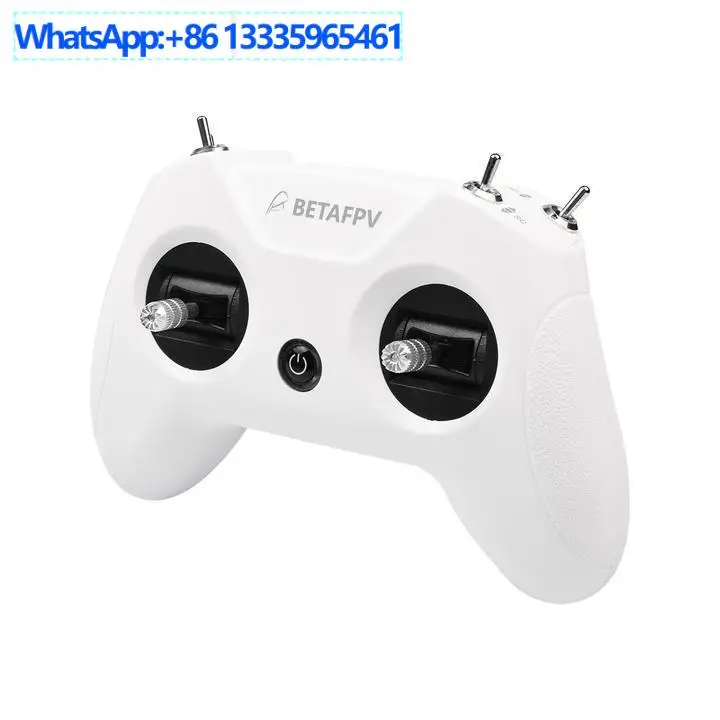 BETA Little White Handle Remote Control FPV Crossover LiteRadio 2 Compatible with Frsky D16 D8 Protocol - image 1 of 5