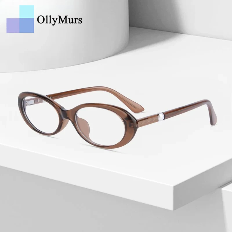 

OLLYMURS Glasses Anti Blue Light Lenses to Read Women Reading Glass Eyewear Lunette Pour Femme Original Lunettes Myopia Men Lens