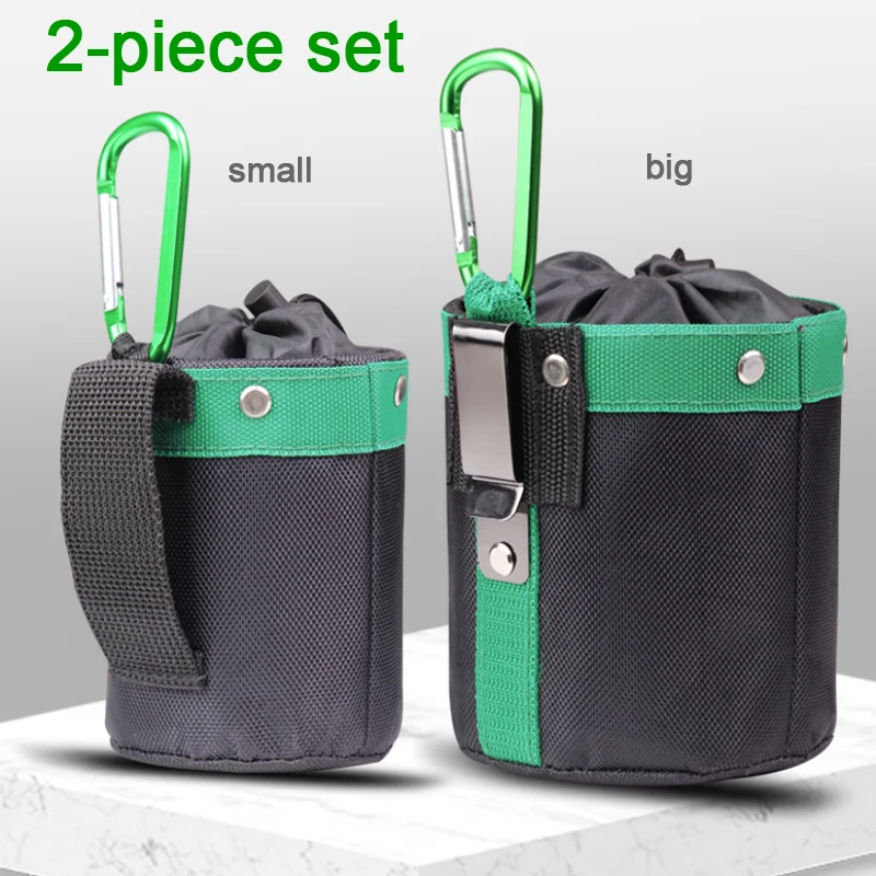 

LAOA Multifunctional thickened nail bucket bag, portable cylinder bag, quick-hanging Oxford cloth, wear-resistant and waterproof