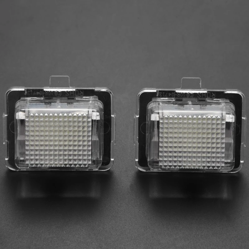 Luz Led para matrícula de coche, 18 Smd, para Mercedes medas W204 W221 W212 W216