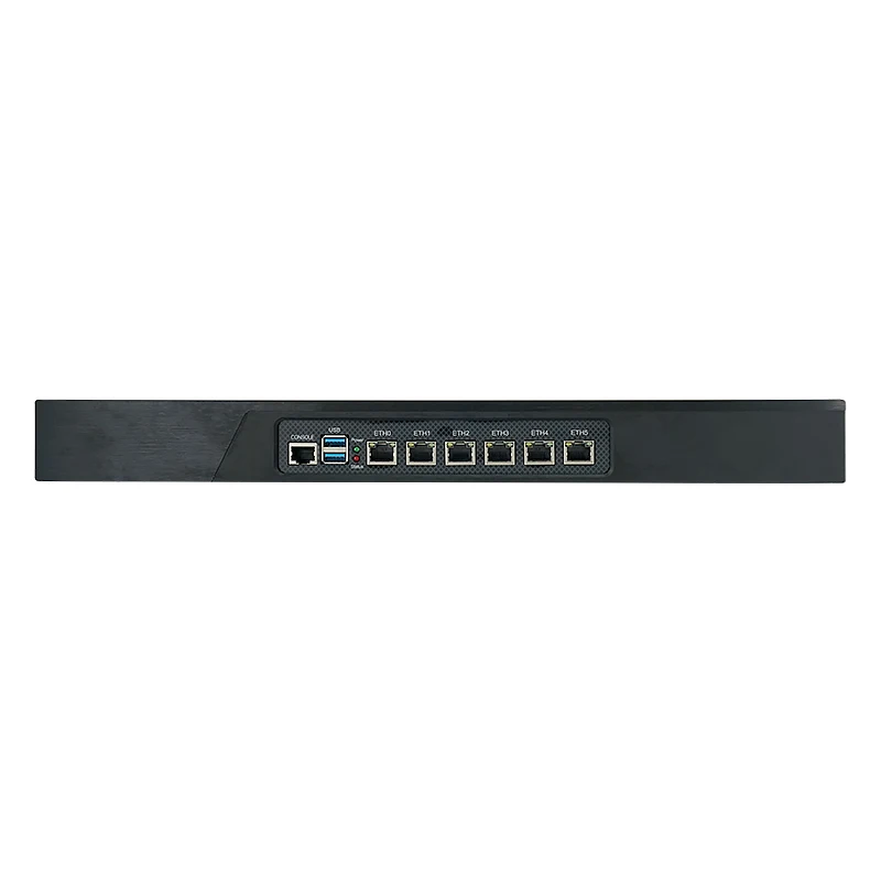 IKuaiOS 1U Rackmount Network Appliance Celeron N5105 6x2.5G Ethernet VLAN VPN ICT SD-WAN Firewall 1338NP-6L