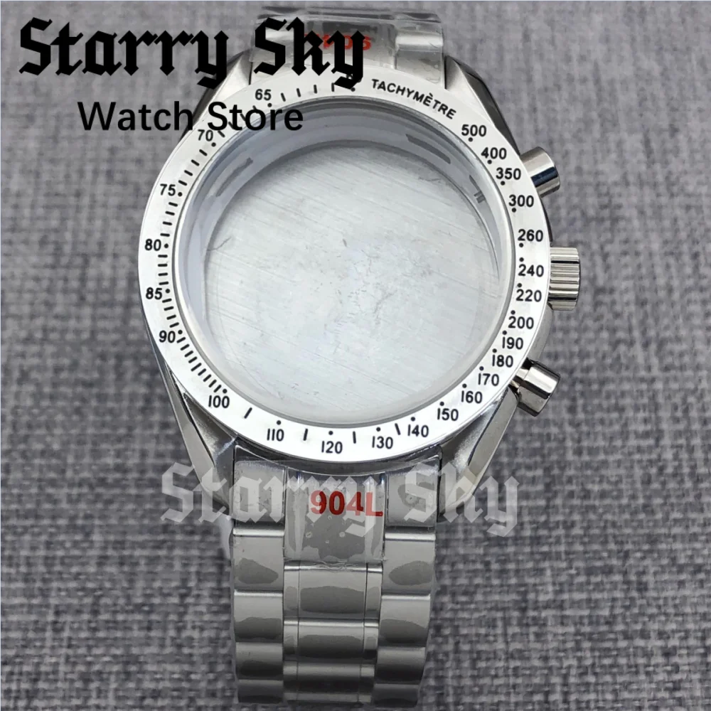 starry-sky-new-40mm-stainless-steel-silver-fix-chronograph-watch-bezel-watch-case-fit-for-vk63-quartz-movement-watch-accessories