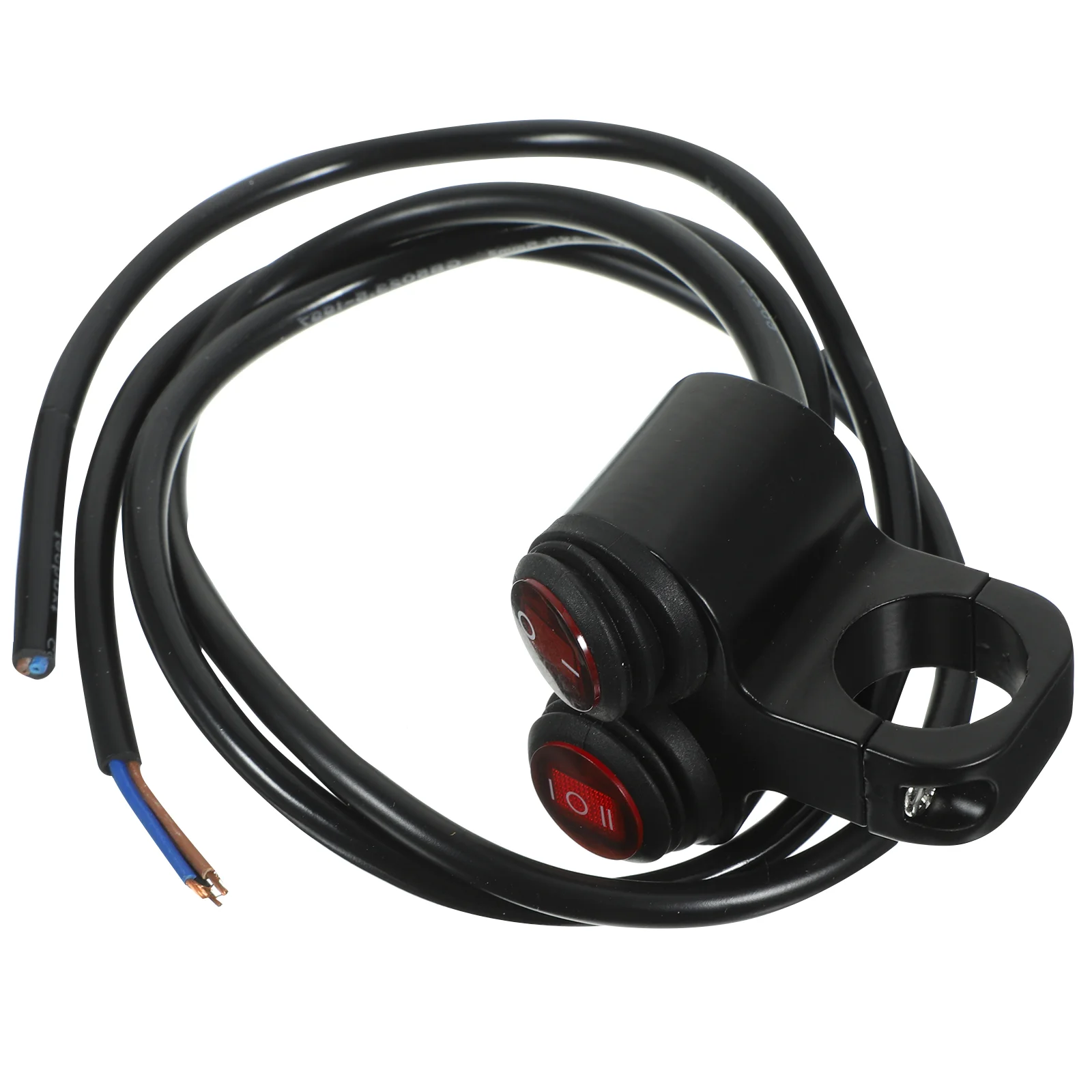 12 V Handle Switch Motorcycle Handlebars Mount Light Headlight Motorbike Toggle Driving Lamp Waterproof