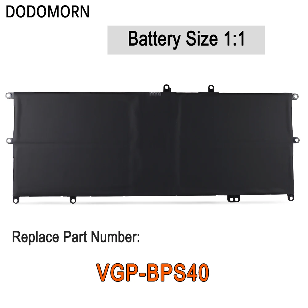 DODOMORN VGP-BPS40 Laptop Battery For Sony Vaio Flip 14A SVF14N SVF14NA1UL SVF 15A SVF15N17CXB SVF15N28PXB BPS40 15V 48Wh