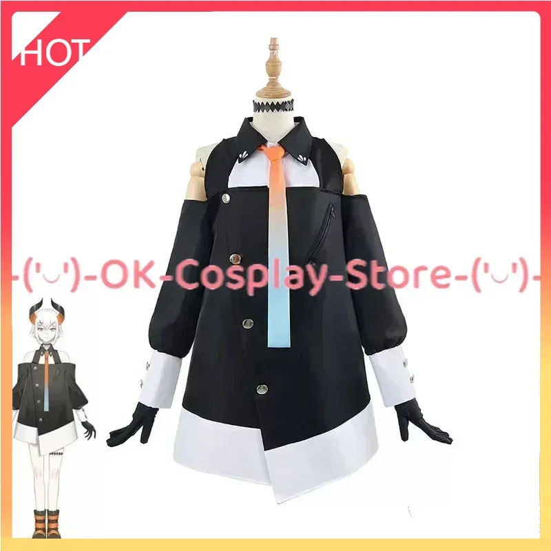 Levi Elipha Cosplay Costumes Women Fancy Outfits Coat Top Pants Vtuber Cosplay Halloween Carnival Uniforms Custom Made