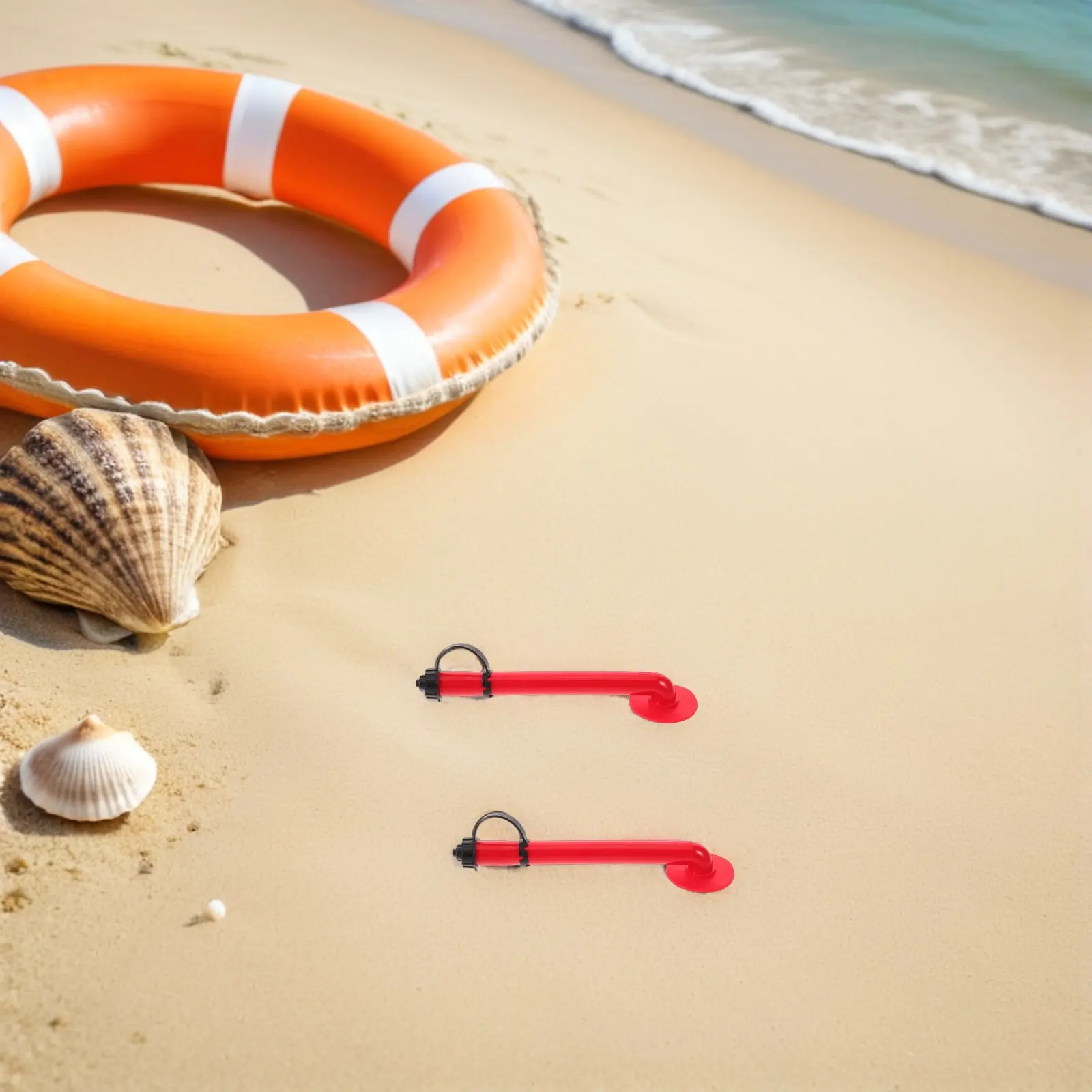 4Pcs Life Vests Blowing Hose Tpu Inflatable Extension Tube Leakproof One-Way Valve for Water Sports Boating Rescue Fast