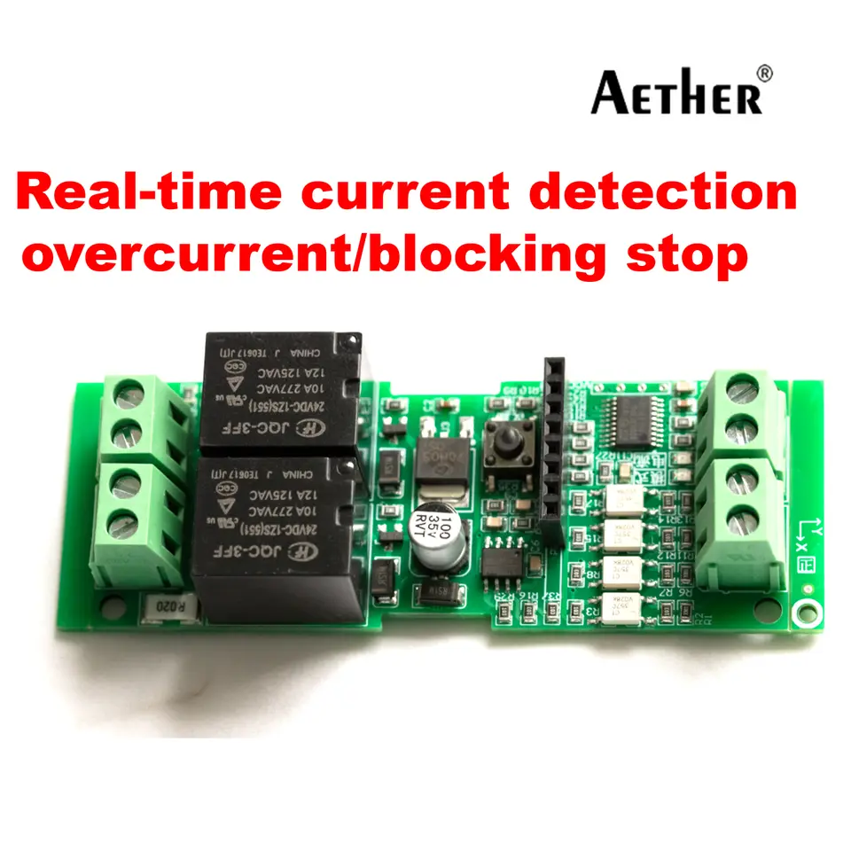High-Power Dc Motor Controller With Overcurrent Protection And Limit ...