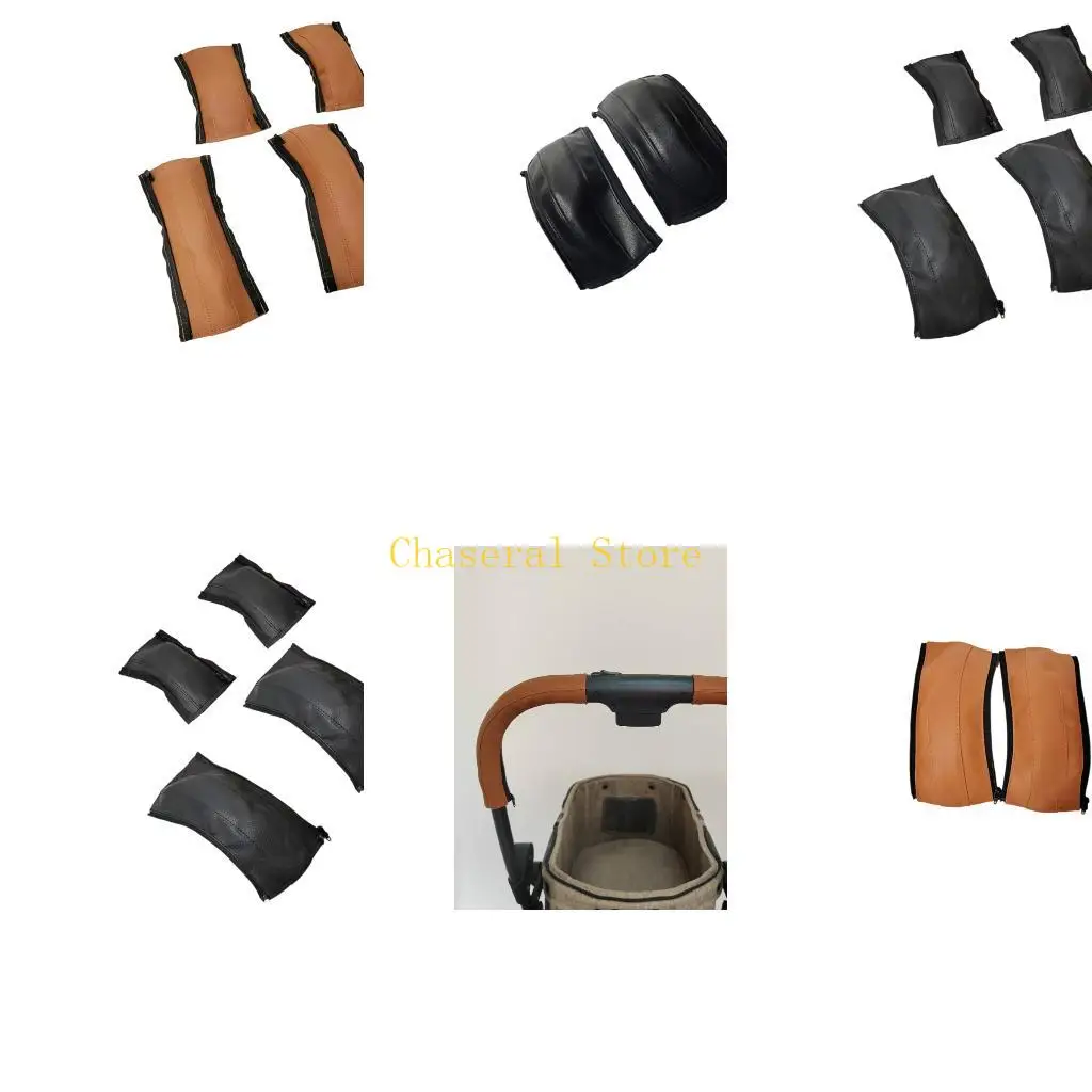 

E7CE комплект из 2 шт./4 шт., чехол для коляски с ручкой, быстросъемная молния, моющийся в машине чехол