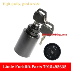 7915492632 Igntion Switch Fit With 2 Keys For Linde Forklift H18,H25,H30,H45,H80,HT30DS