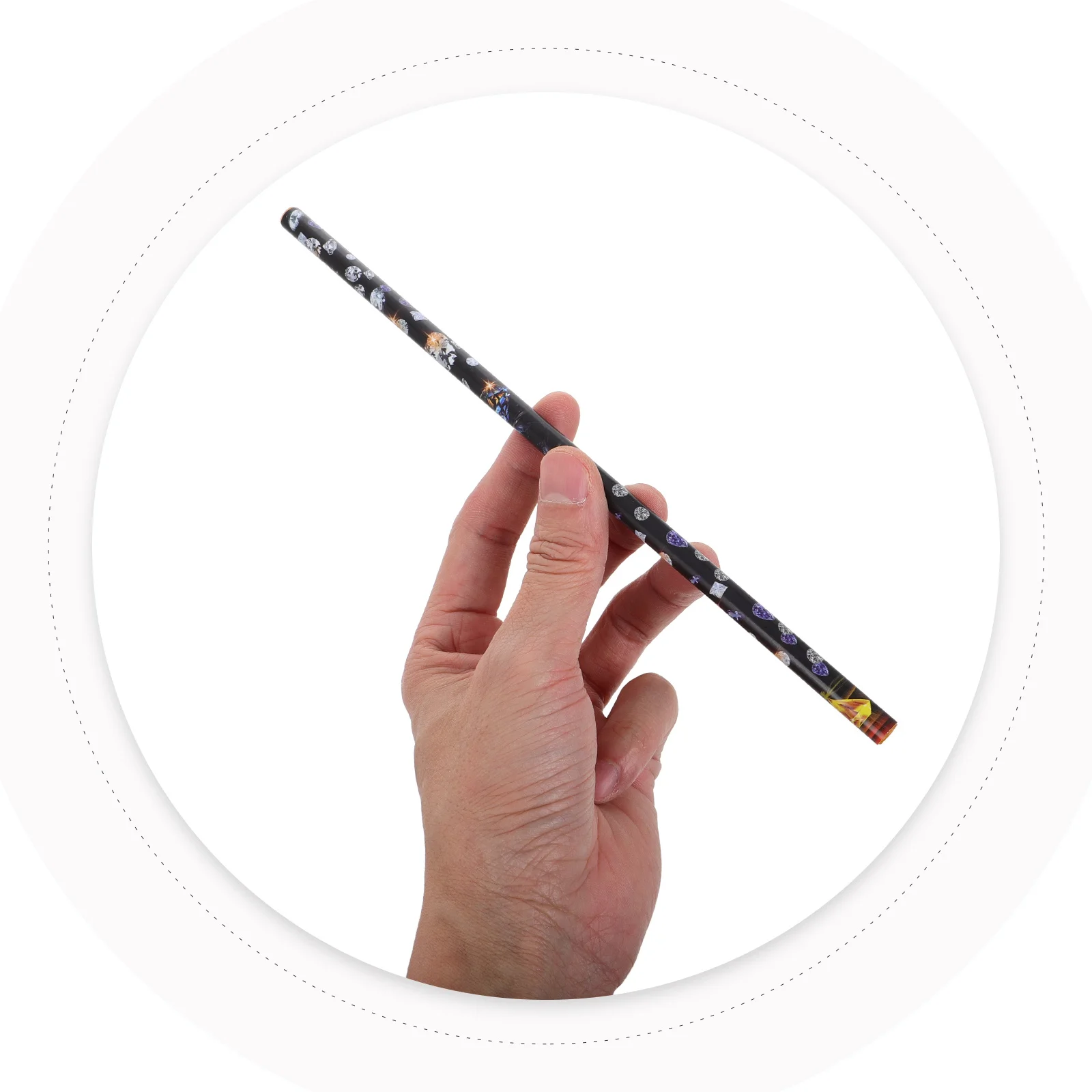 Applicateur de petits strass, outil de bijou de manucure, cueilleur en plastique, fournitures de Nail Art, adhérence délicate, utilisation polyvalente, 8 pièces