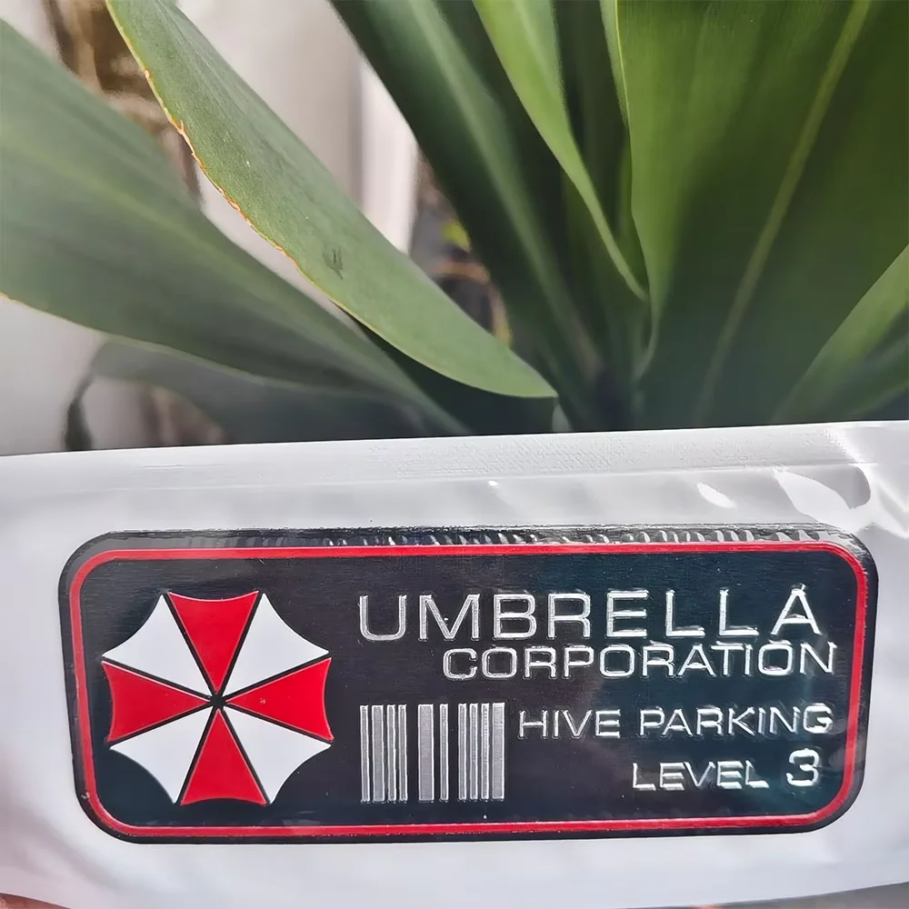 Aluminum Alloy Car Motorcycle Sticker Umbrella Residents Honeycomb Parking Level 3 car accessories for BMW KIA Audi A4 A5 A6 A7