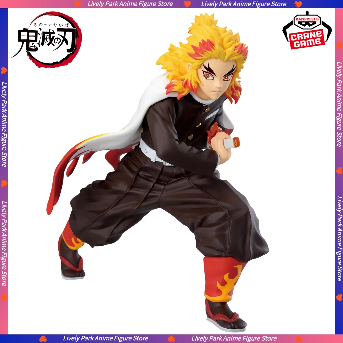 В наличии BANDAI оригинальные BANPESTO Demon Slayer MAXIMATIC KYOJURO RENGOKU ПВХ аниме фигурки детские коллекционные игрушки в подарок