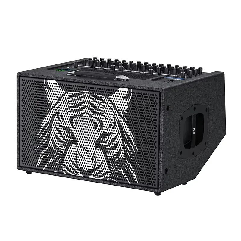 Stereo Live Stage Digital damage-free multi-unit serial speaker with microphone and built-in sound card for live broadcasts
