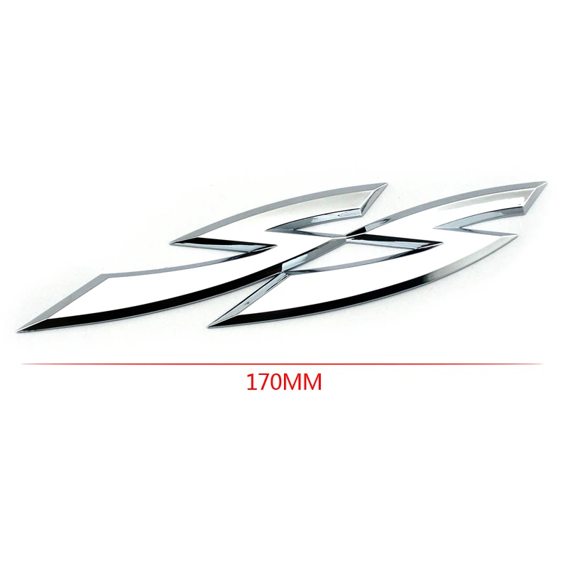 

Plastic with Foil Chrome Craft Decoration Logo Stickers 210MM SS Car Emblem