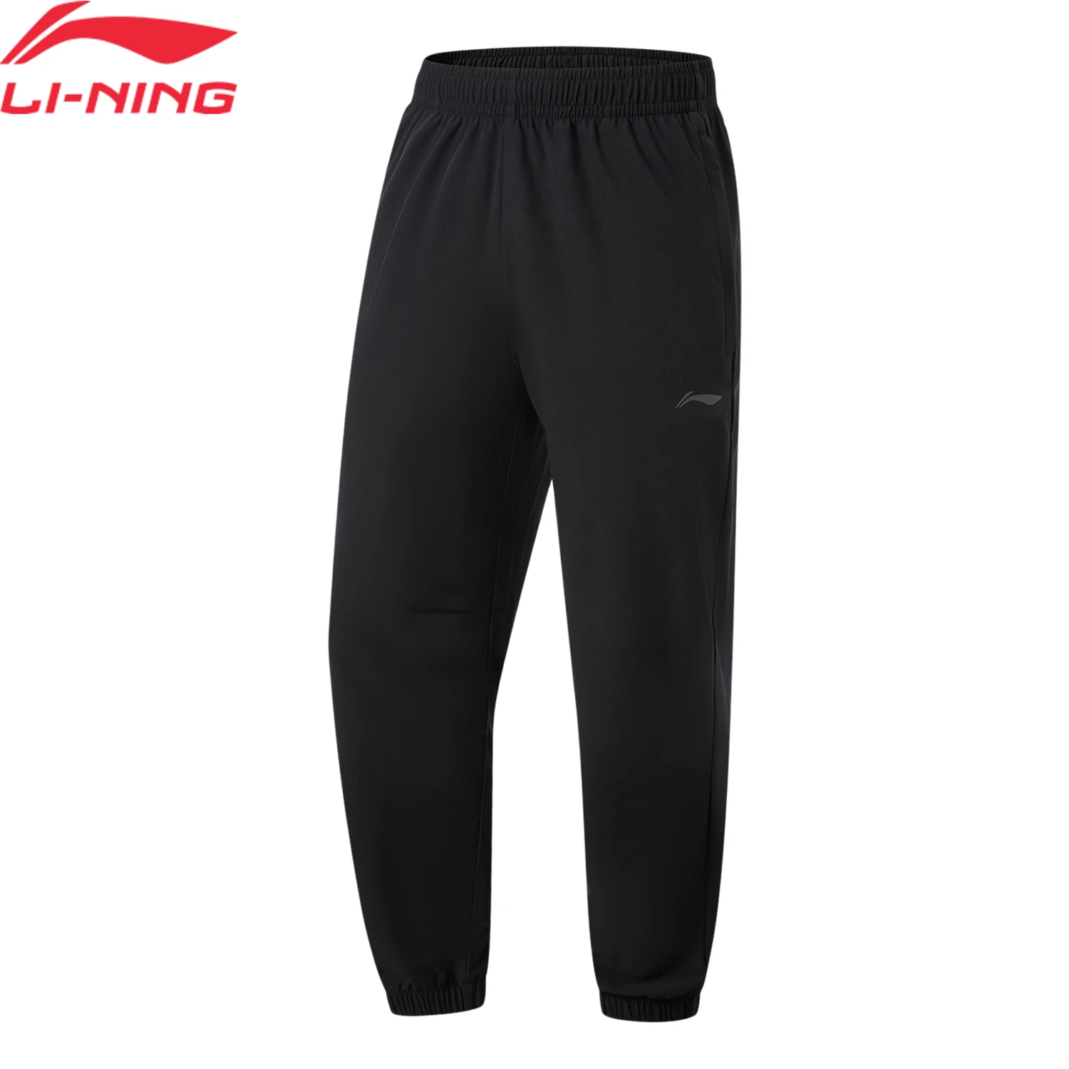 

Мужские тренировочные брюки Li-Ning LN FAST DRY, стандартный крой, 86% полиэстер, 14% эластан, брюки для фитнеса LiNing AYKW295