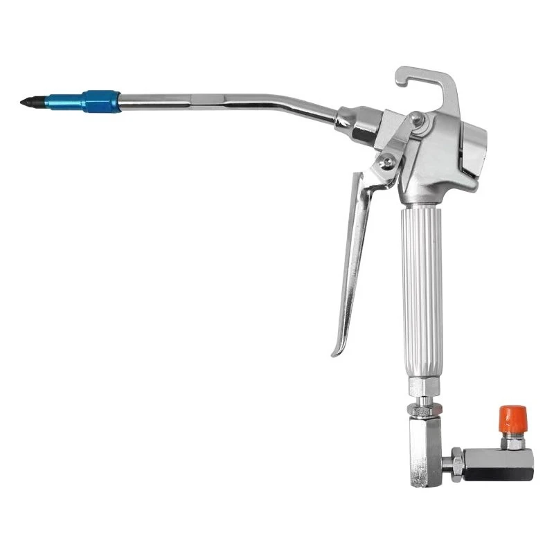 Precision butter gun start high pressure oil injection gun butter nozzle manual grip oil injector gun head