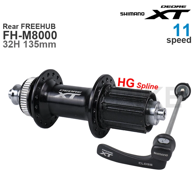SHIMANO-DEORE xt m8000ハブ、HB-M8000、FH-M8000、11スピード