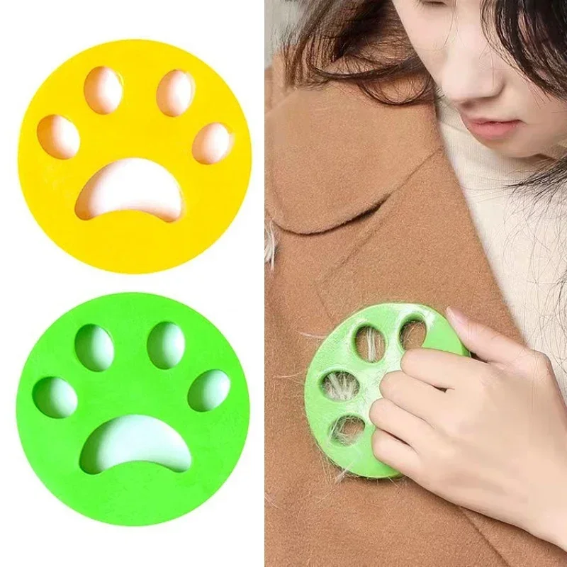 Reusable Silicone Brush Hair Remover Pad Dog Fur Sticker Catcher Cleaning Washing Machine Pet Accessories Clothes Cleaning Tool