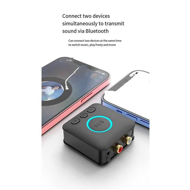 Qualcomm-Récepteur Bluetooth 5.1 vers mx/rca, ancien amplificateur audio, lecteur audio sans fil, qualité sonore sans perte, facile à utiliser