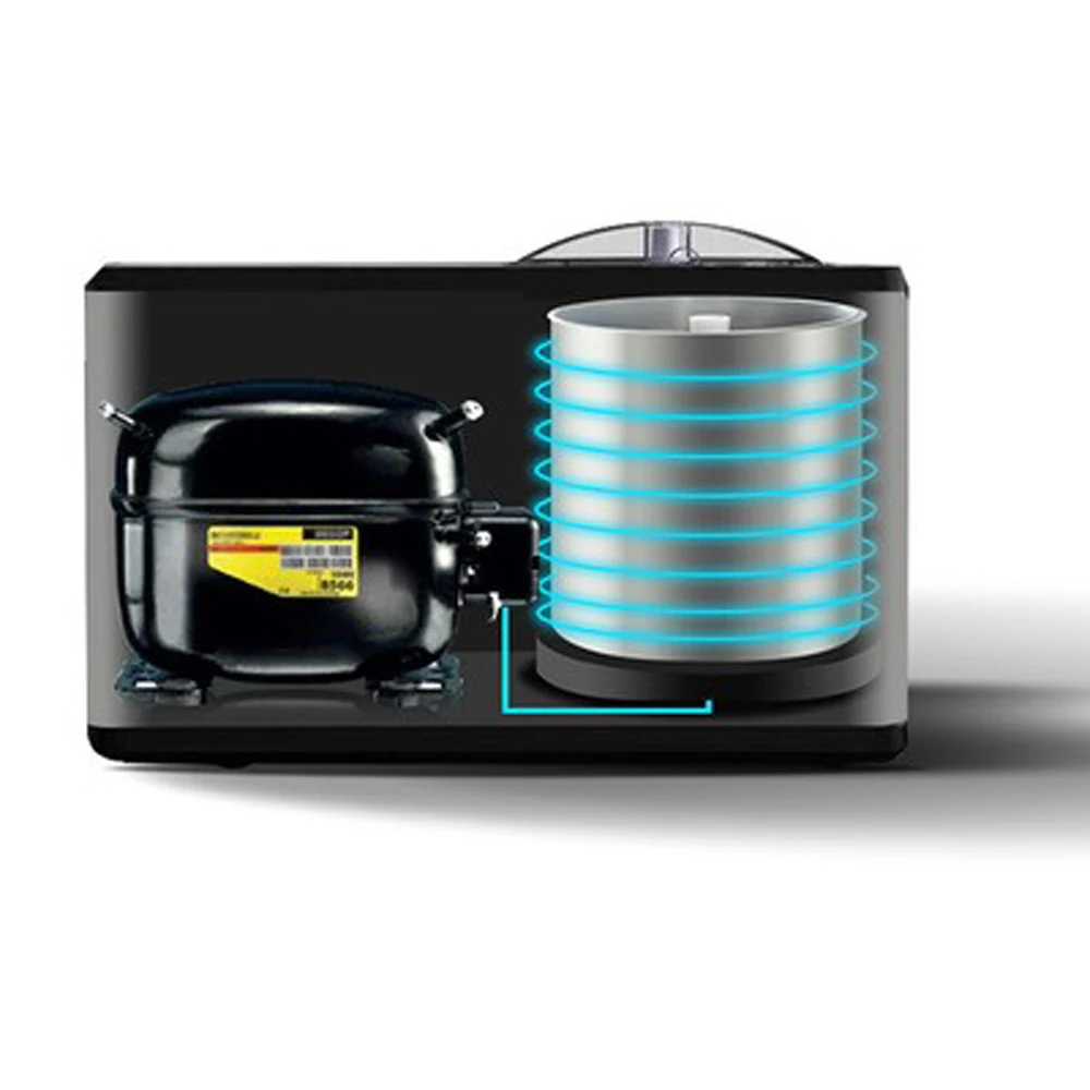 Household Ice Cream Maker Intelligent Ice Cream Machine IceCream Machine Stainless Steel Ice Cream Machine