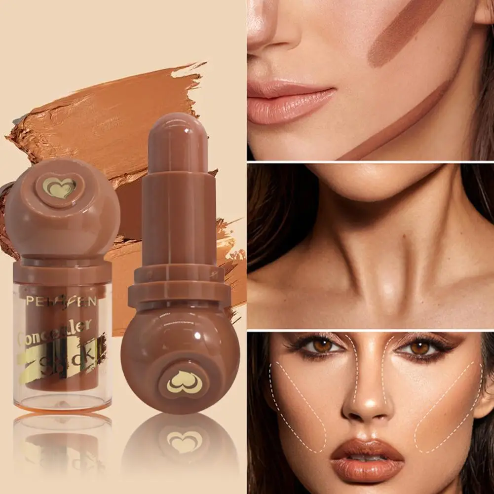 Matter Concealer für die Augen, natürlich leicht, schweißfest, lichtbeständiges Cover-up-Make-up, vielseitig einsetzbar, glatt T1I2