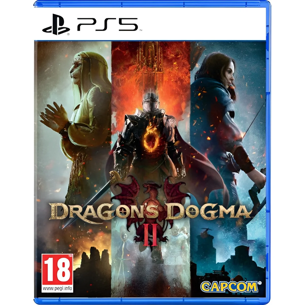 Dragons Dogma 2 - Playstation 5 - New Sealed PAL Spain, an immersive adventure game in 4K featuring dynamic environments, unique character customization, and intelligent companions for a personalized gaming experience.