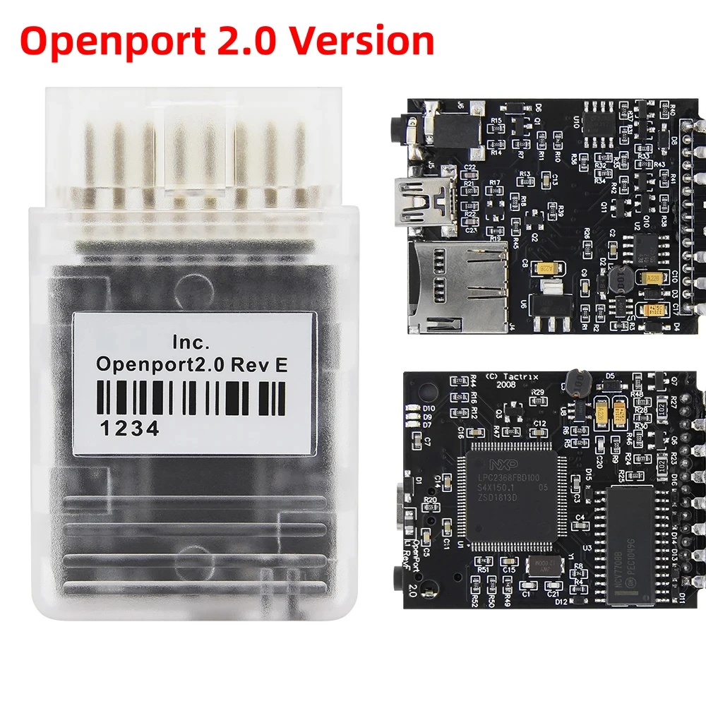 

ECU FLASH Chip Tuning Tactrix OpenPort 2.0 OBD2 open port 2.0 Car Diagnostic Tool Scanner For Mercedes Benz Multi-Brand Cars