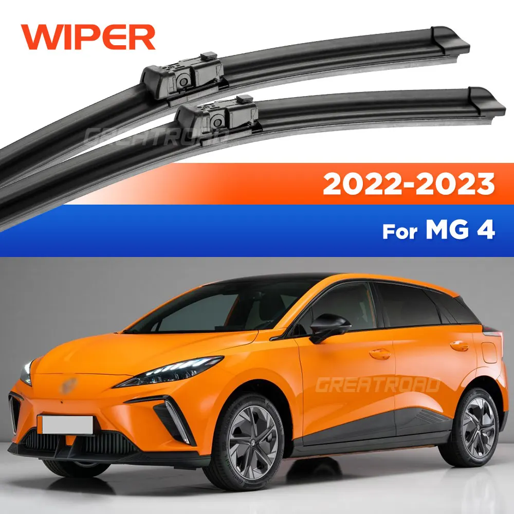 

For MG4 2022-2023 Wiper Front Wiper Blades Windshield Windscreen Window Brush 24"+16"