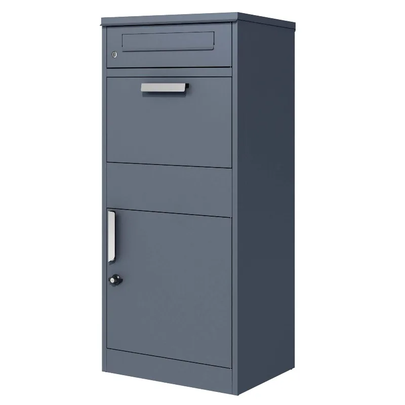Lockable Freestanding Durable 400 Capacity Mail Wall Mounted Delivery Box