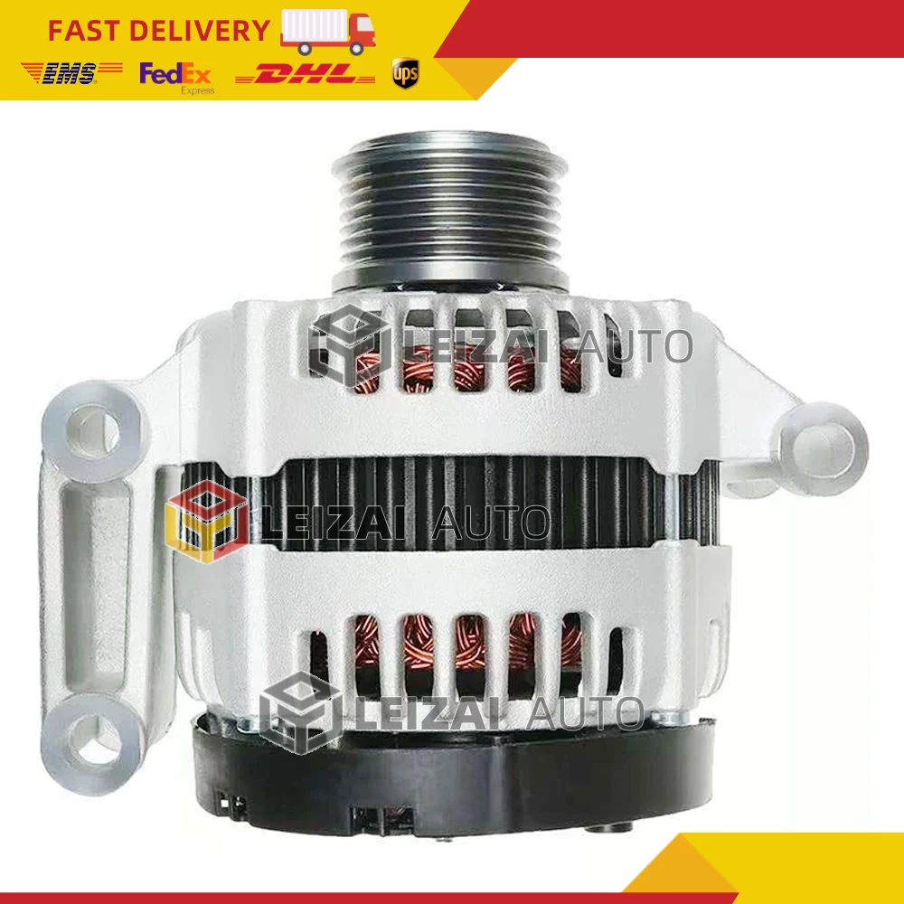 150A/14V CW 7-Groove Alternator for FORD Transit VII 2.4 TDCi /3.2 TDCi  2006-    1372737, 1404792, 1581844, 2097255, 6C1J10300C