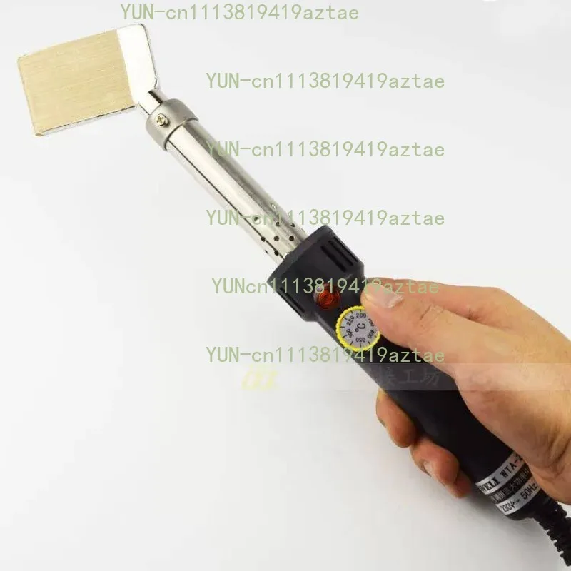 WTA-200 W-2S Hot Melt Welding Iron PU Belt Plastic Tube Sheet Footwear Electric Bonding Tool