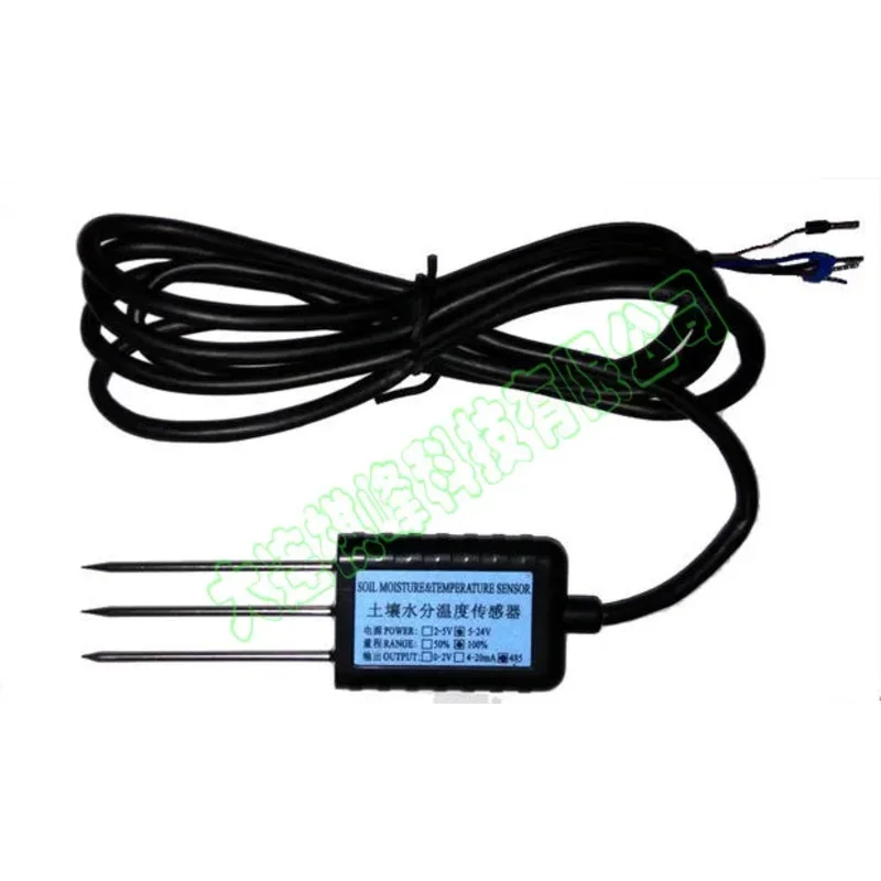 Soil Moisture Temperature Sensor,  and Humidity,  Content 2-5V, 3.3V Power Supply 0-2V Voltage Output