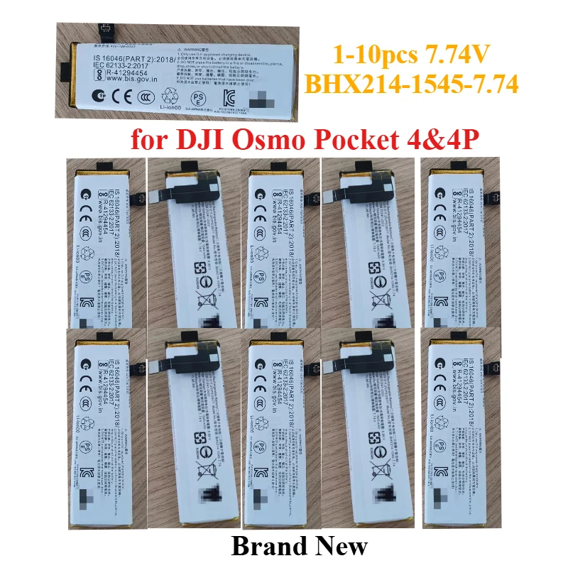 1-10pcs 7.74V BHX214-1545-7.74 for DJI Osmo Pocket 4 Osmo Pocket 4P Camera BHX214-1545-7.74 with Tool Replace Capacitor IC Chip
