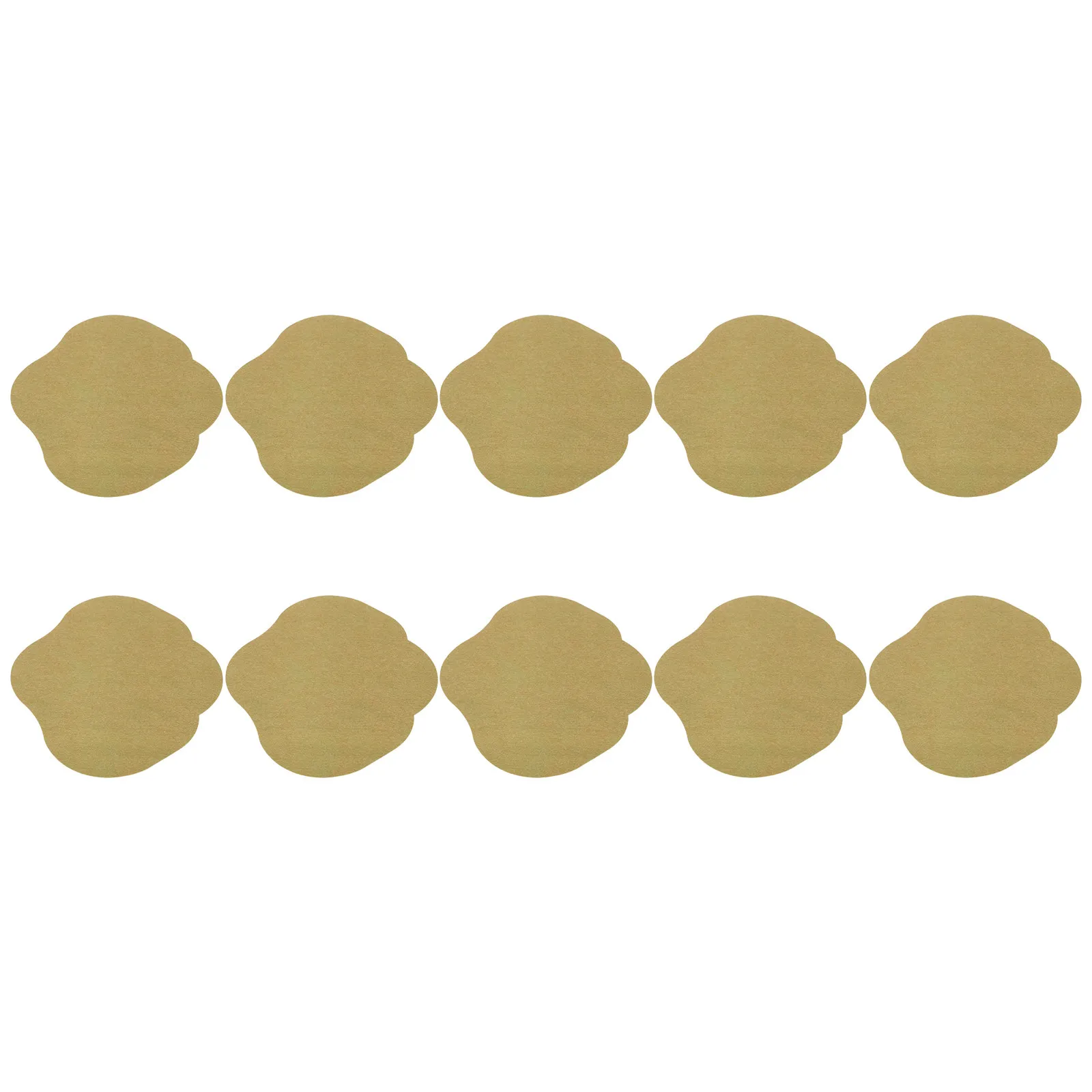 

10 Sheets Portable Slimming Patches Strong Adhesive Empty Navel Stickers Lightweight Small Household Slimming Stickers
