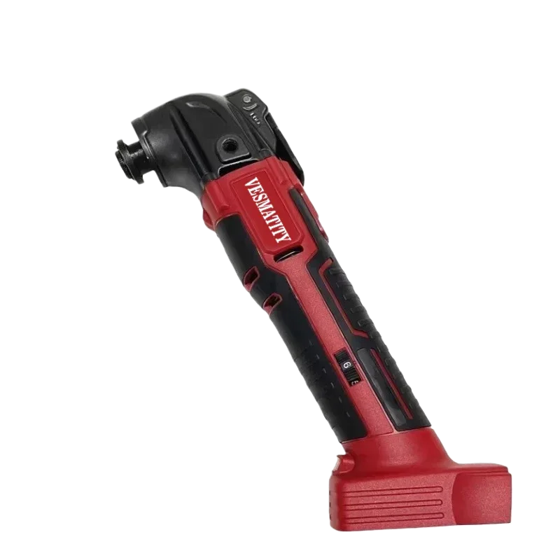 18V Cordless Oscillating Multi Function Tool 6 Gears Vibration Trimmer Cutting Saw Woodworking Home Renovation Power Tool