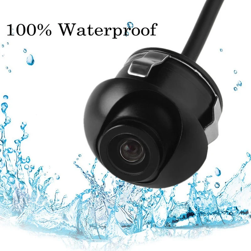 2X 360° Car Rear Front Side View Backup Reversing Camera Waterproof Night Vision