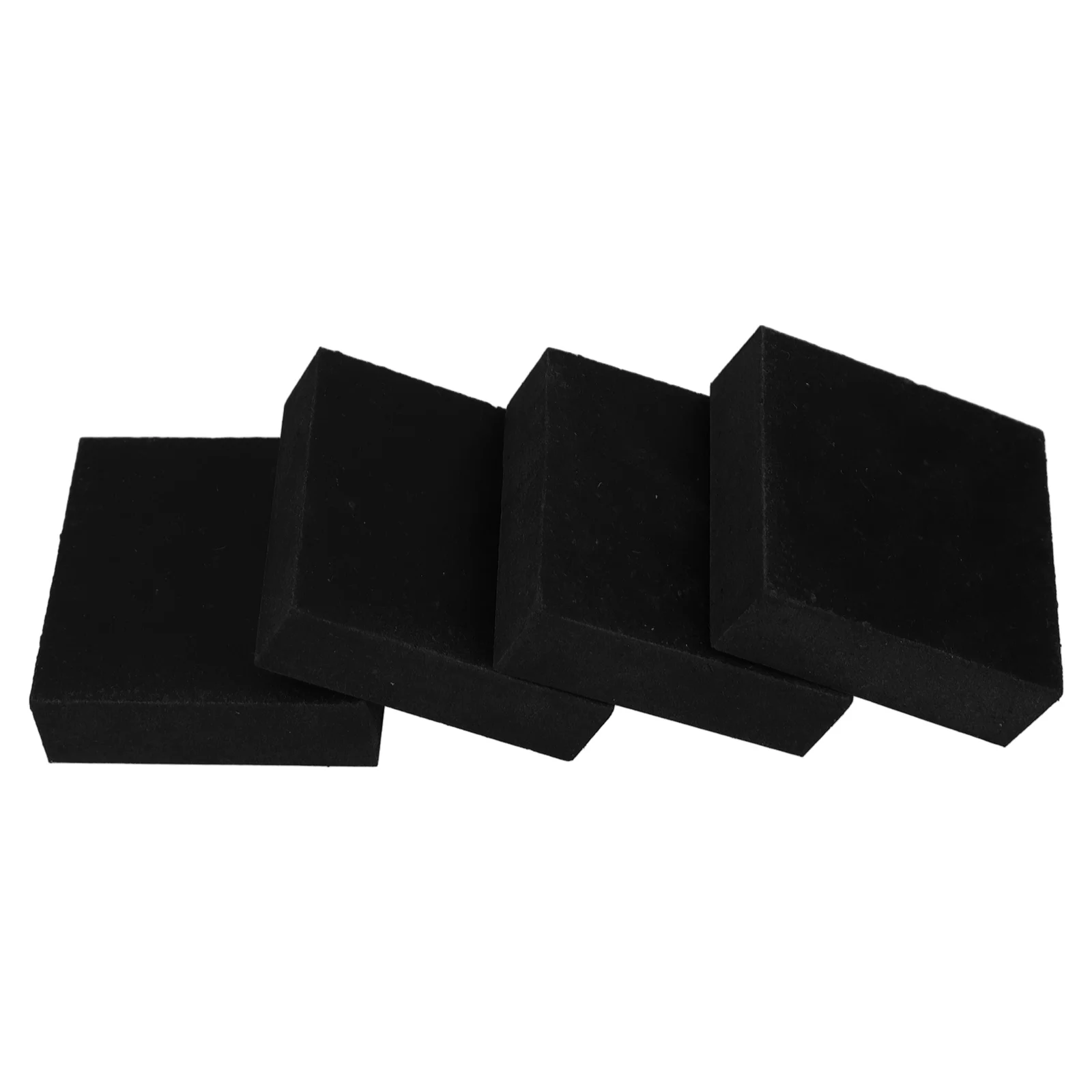 

4 Pcs Rubber Block Anti-slip Mat Treadmill Pad for Carpet Washers Bolts Small Exercise Equipment Mats