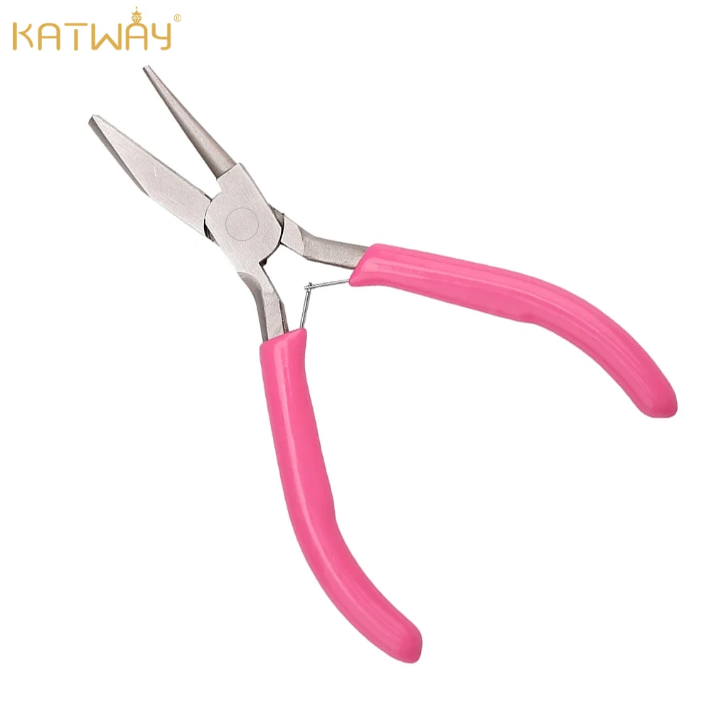 

KATWAY использовала изготовление ювелирных изделий 4,72 дюйма, профессиональные круглые вогнутые плоскогубцы, мини-прецизионная проволочная петля, идеальные ручные инструменты «сделай сам», HH-AA527