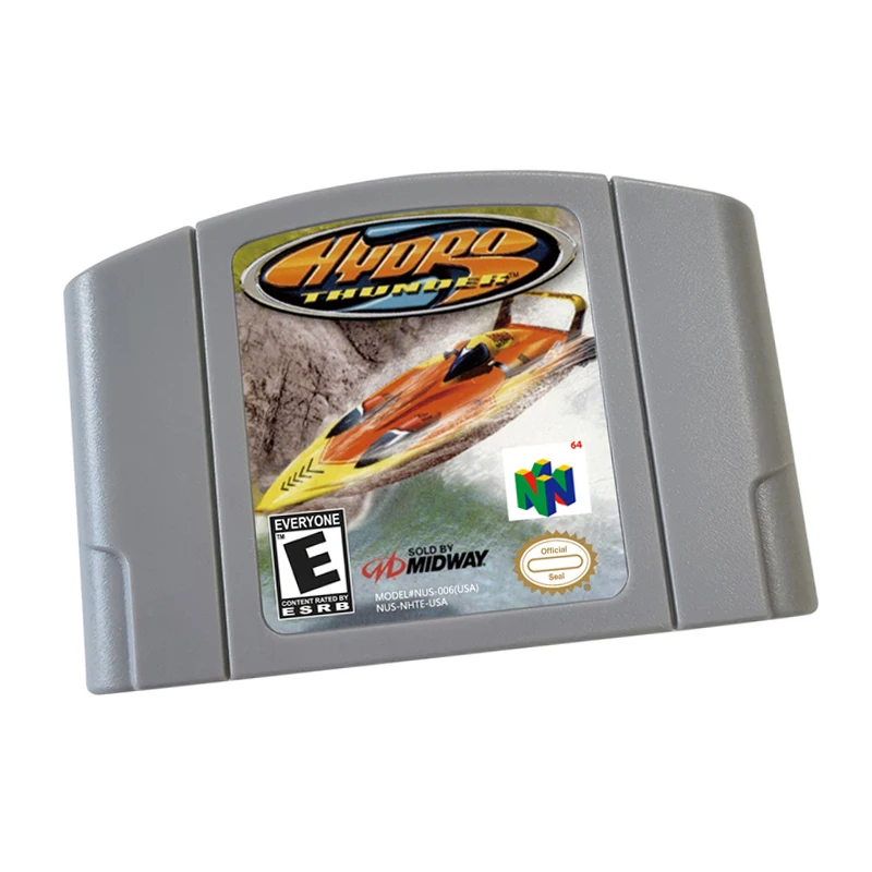 N64 games Cartridge-Hydro Thunder NTSC Version Retro Games reconstructed