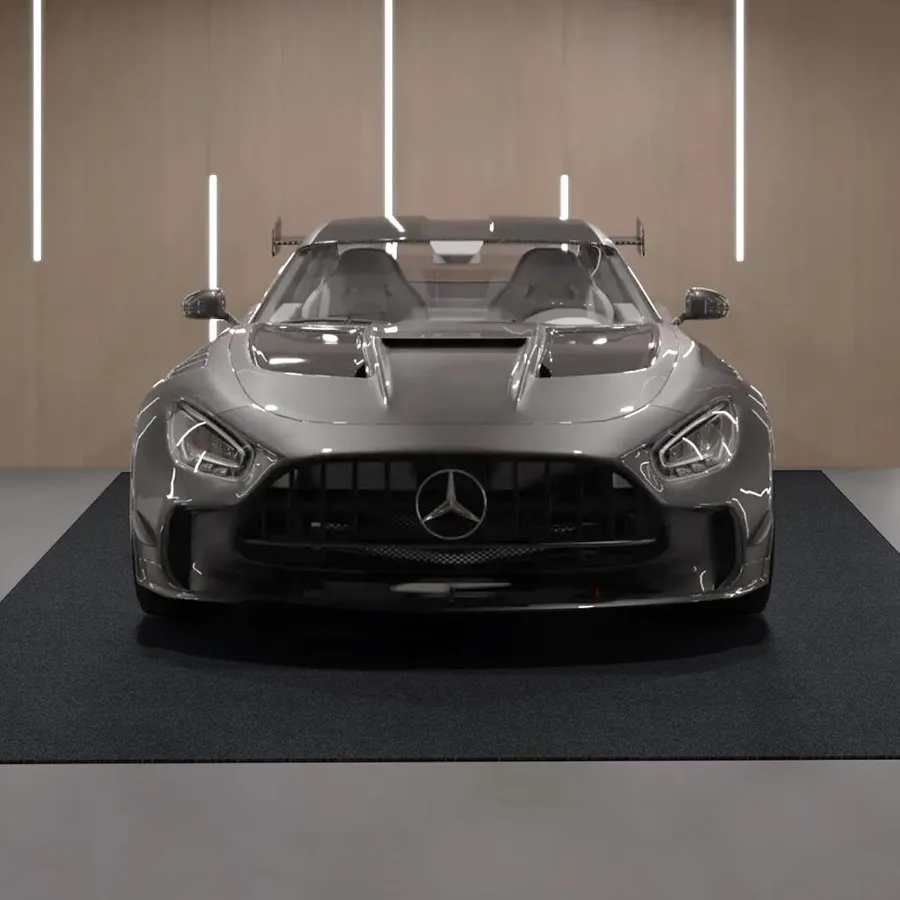 

Водонепроницаемый гаражный напольный коврик для автомобиля, компактный размер 4,9 x 6 дюймов, сверхмощный защитный коврик с прочным захватом, защищает появление в гараже