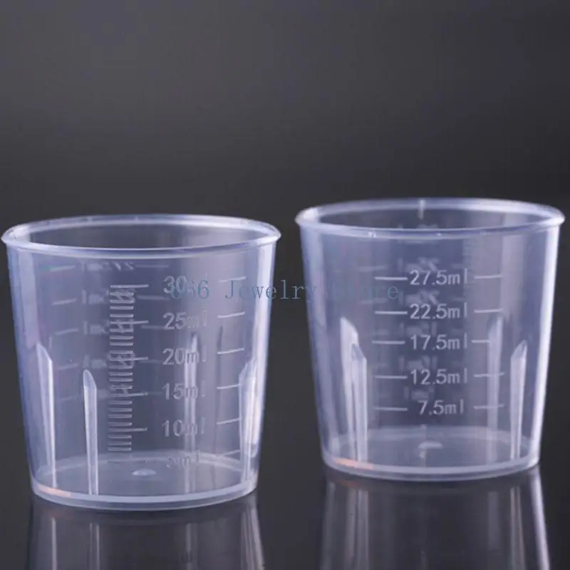 F2TD Useful Reusable Resin Tools Silicone Mixing Cups Measuring Cups Stirrers Great Gifts for Children Adults DIY Lover