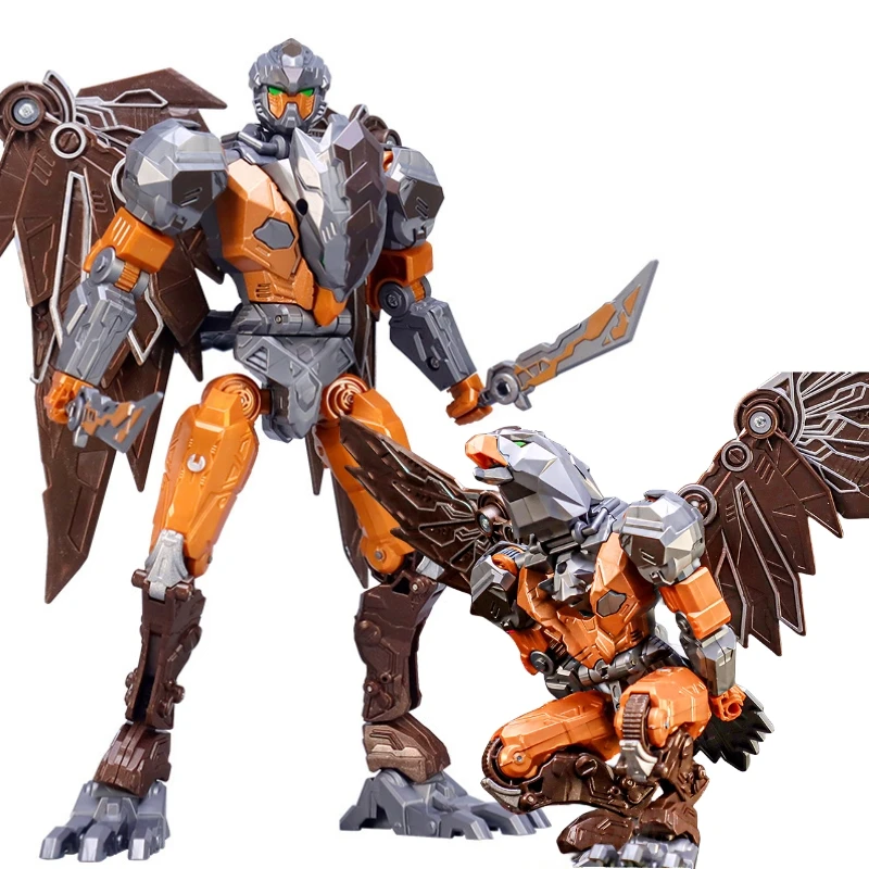 LIJIANG 23CM Big Cool Movie 7 Newest Transformation Action Figure Robot Toys Anime Aircraft Animals Model Boys Kids Gift